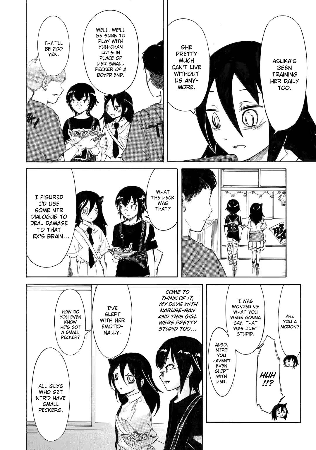 It's Not My Fault That I'm Not Popular! Chapter 198.2 page 14 - Chapter 198.2: Since I'm Not Popular, I'll Go To Yuu-chan's School (Part 2)