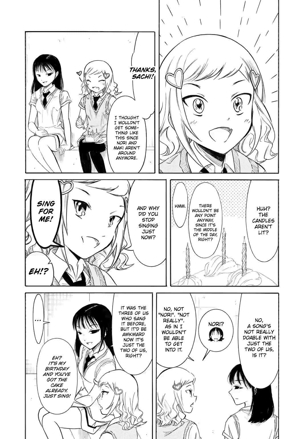 It's Not My Fault That I'm Not Popular! Chapter 199.2 page 8 - Chapter 199.2: Since I'm Not Popular, It's Our Third Autumn (Part 2)
