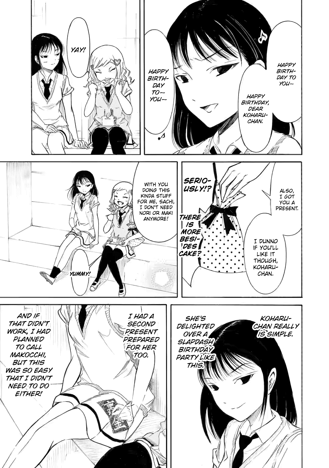 It's Not My Fault That I'm Not Popular! Chapter 199.2 page 9 - Chapter 199.2: Since I'm Not Popular, It's Our Third Autumn (Part 2)