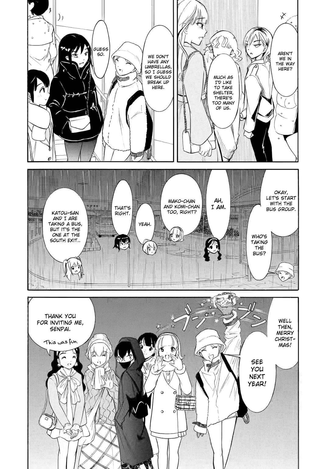 It's Not My Fault That I'm Not Popular! Chapter 199.5 page 14 - Chapter 199.5: Christmas Special