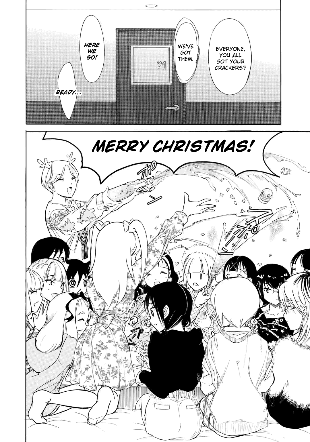 It's Not My Fault That I'm Not Popular! Chapter 199.5 page 4 - Chapter 199.5: Christmas Special