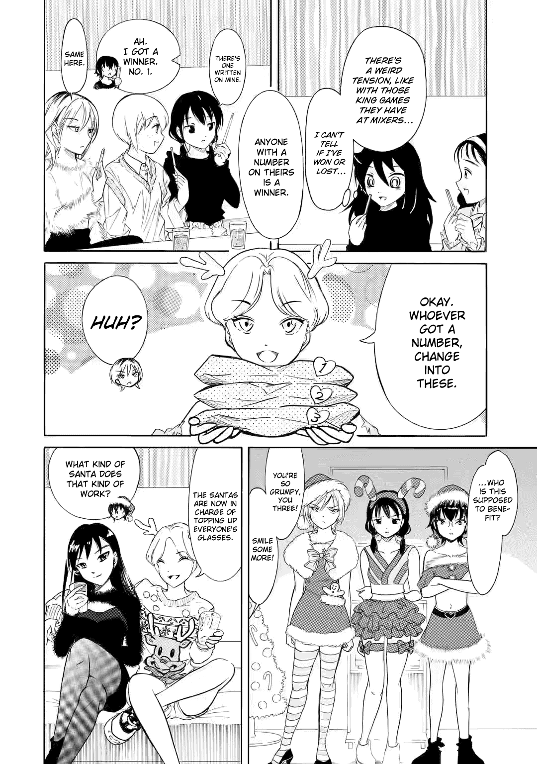 It's Not My Fault That I'm Not Popular! Chapter 199.5 page 6 - Chapter 199.5: Christmas Special