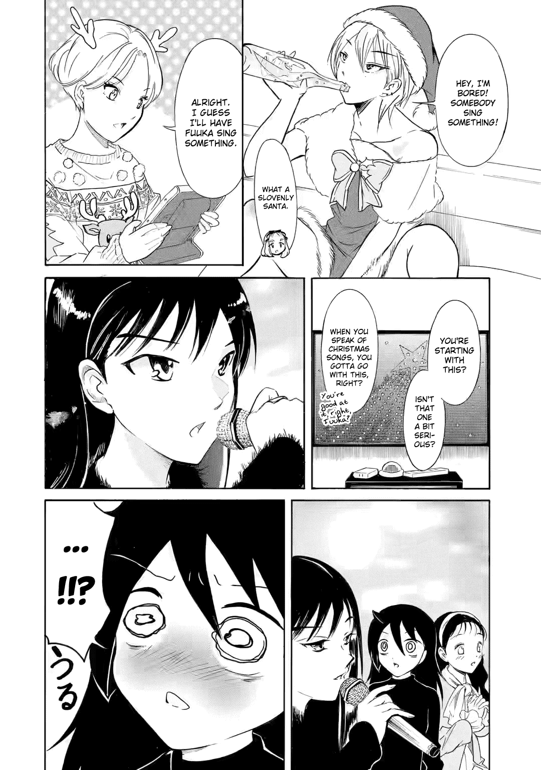 It's Not My Fault That I'm Not Popular! Chapter 199.5 page 8 - Chapter 199.5: Christmas Special