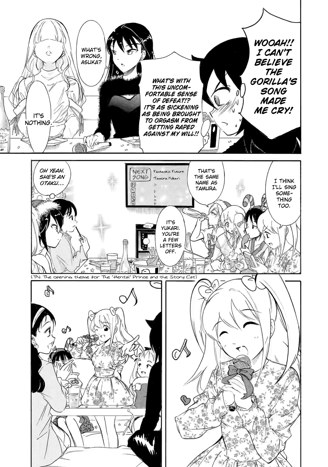 It's Not My Fault That I'm Not Popular! Chapter 199.5 page 9 - Chapter 199.5: Christmas Special