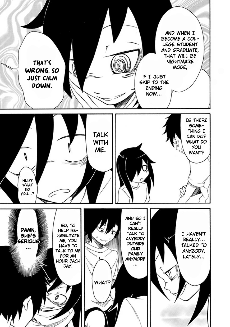 It's Not My Fault That I'm Not Popular! Chapter 2 page 9 - Chapter 2: Mourning 2