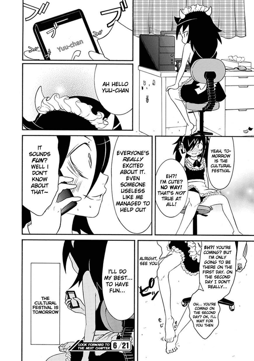 It's Not My Fault That I'm Not Popular! Chapter 20 page 16 - Chapter 20: Mourning 20: Because I'm Not Popular, I'll Get Ready