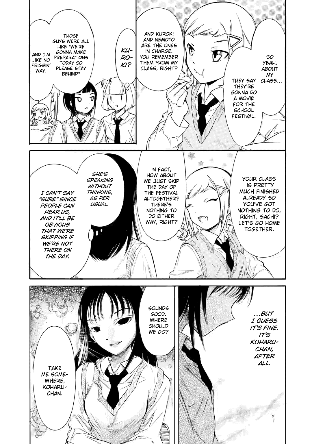 It's Not My Fault That I'm Not Popular! Chapter 200.2 page 5 - Chapter 200.2: Since I'm Not Popular and It's the 200th Chapter, We'll Have Stories About the Top 5 Best Pairings From the 10th Anniversary Polls (Part 2)