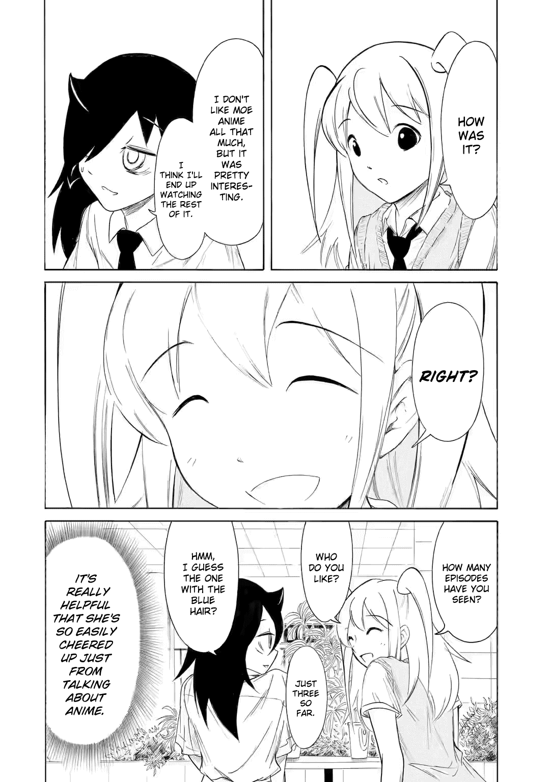 It's Not My Fault That I'm Not Popular! Chapter 200 page 8 - Chapter 200: Since I'm Not Popular and It's the 200th Chapter, We'll Have Stories About the Top 5 Best Pairings From the 10th Anniversary Polls (Part 1)
