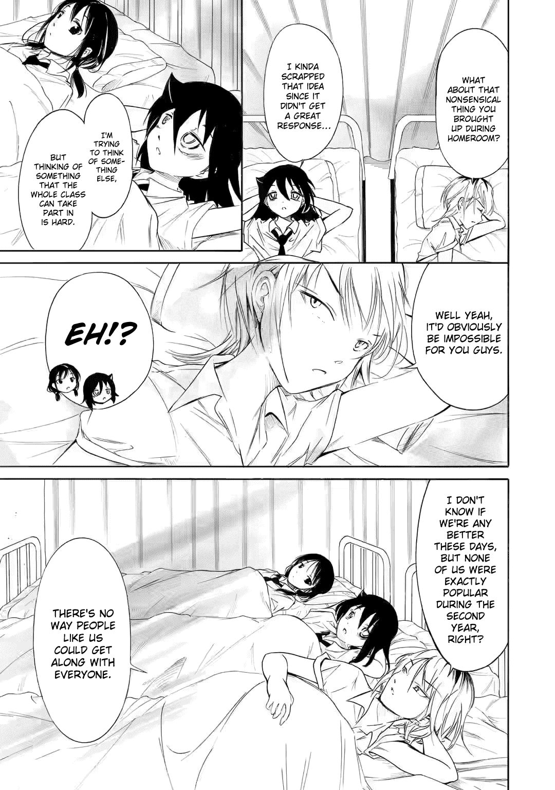 It's Not My Fault That I'm Not Popular! Chapter 201.2 page 7 - Chapter 201.2: Since I'm Not Popular, I'll Think In My Sleep (Part 2)