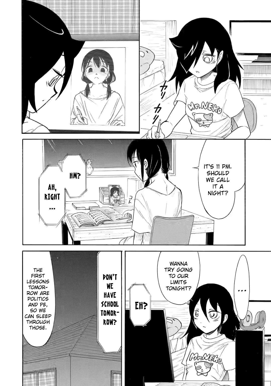 It's Not My Fault That I'm Not Popular! Chapter 201 page 2 - Chapter 201: Since I'm Not Popular, I'll Think In My Sleep (Part 1)