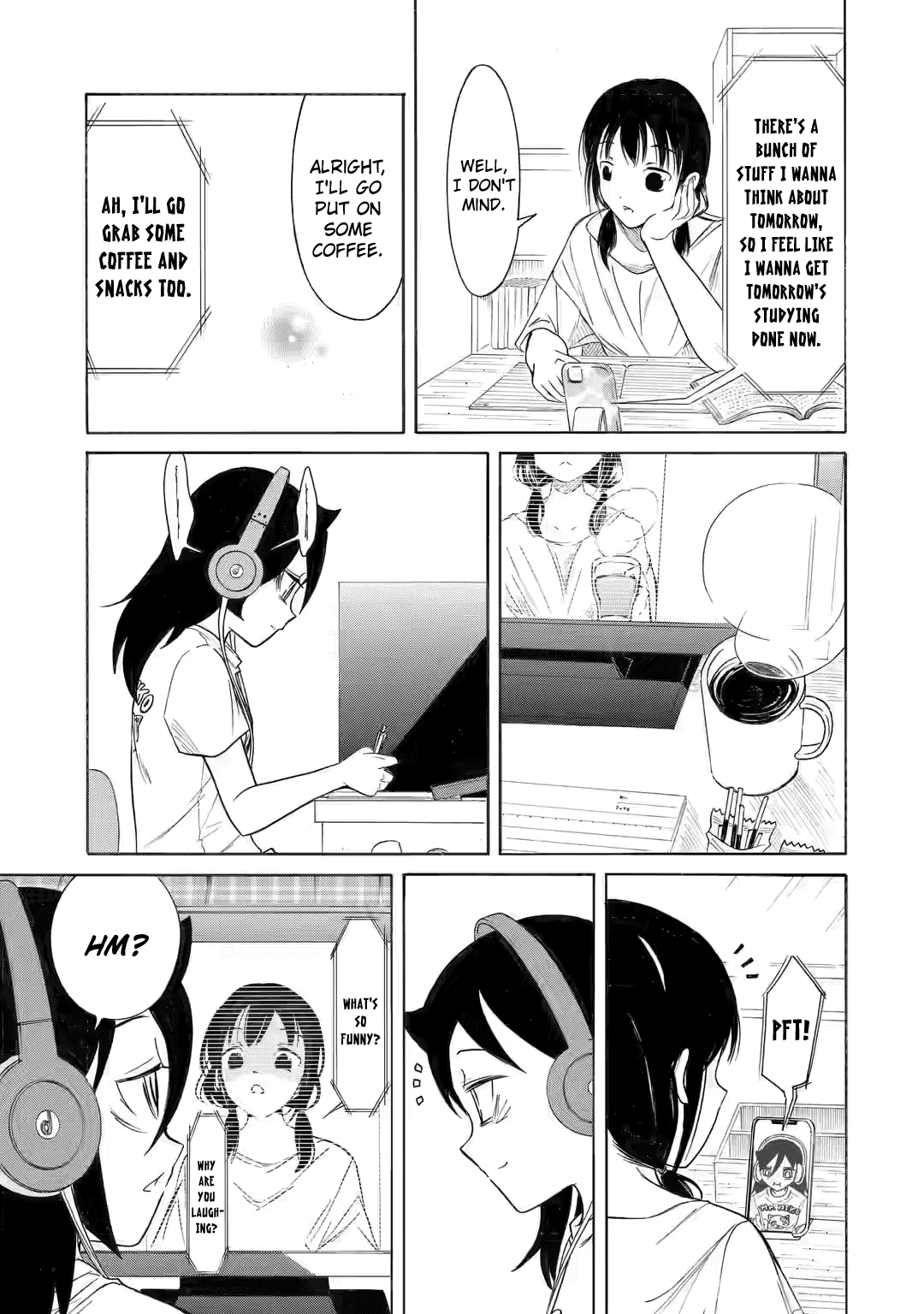It's Not My Fault That I'm Not Popular! Chapter 201 page 3 - Chapter 201: Since I'm Not Popular, I'll Think In My Sleep (Part 1)