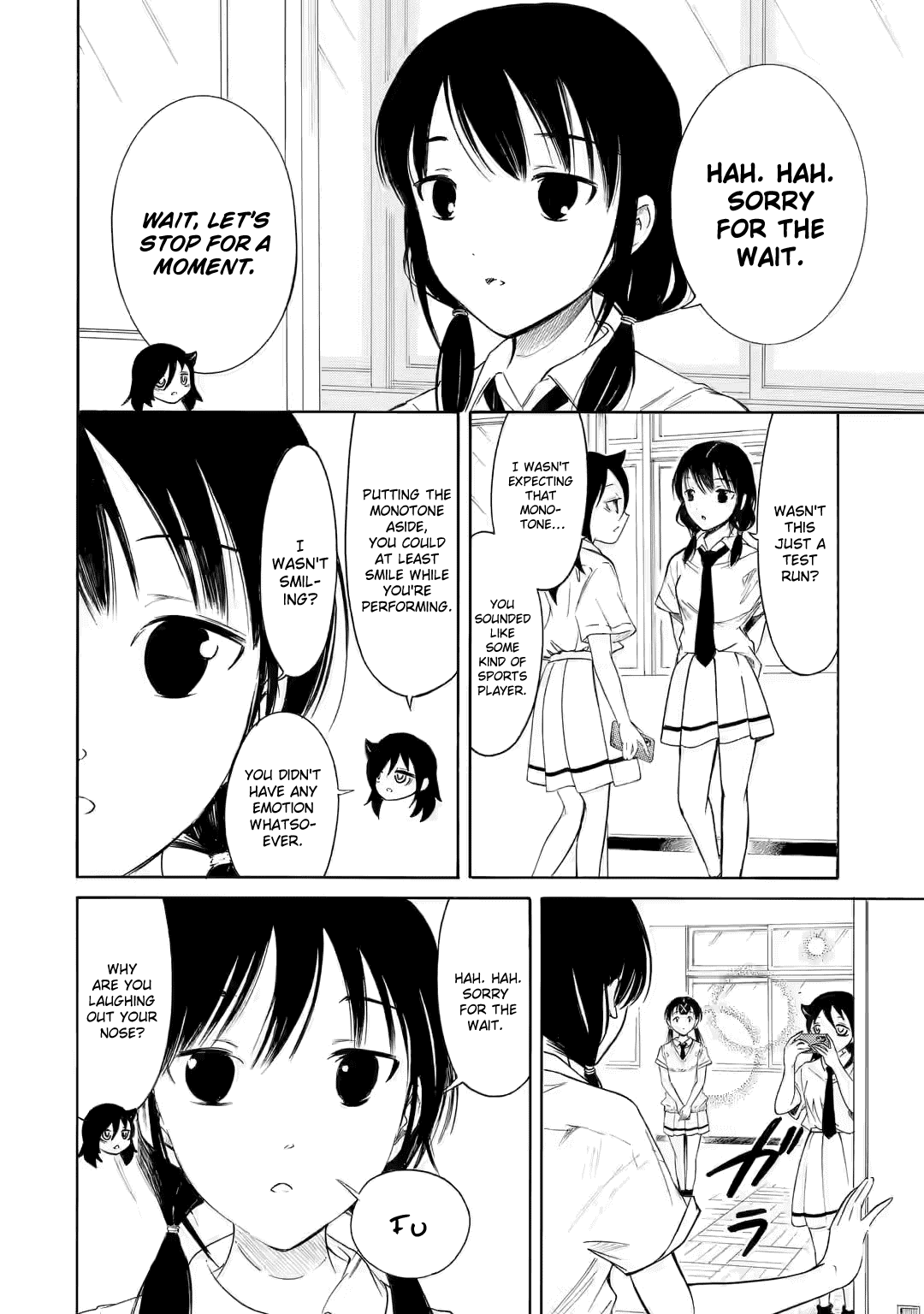 It's Not My Fault That I'm Not Popular! Chapter 202.2 page 2 - Chapter 202.2: Since I'm Not Popular, The Film Shooting Begins. (Part 2)