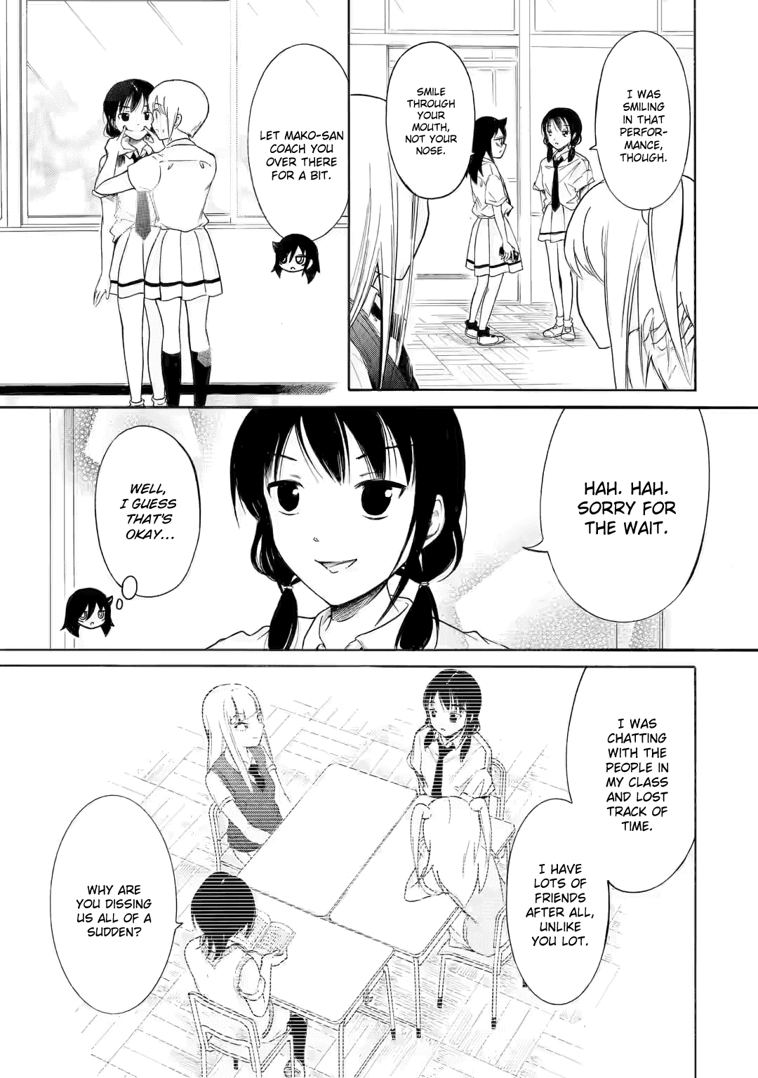 It's Not My Fault That I'm Not Popular! Chapter 202.2 page 3 - Chapter 202.2: Since I'm Not Popular, The Film Shooting Begins. (Part 2)