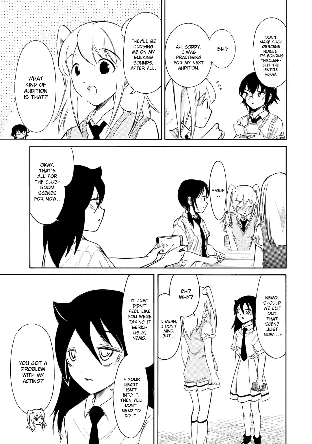 It's Not My Fault That I'm Not Popular! Chapter 202.2 page 7 - Chapter 202.2: Since I'm Not Popular, The Film Shooting Begins. (Part 2)