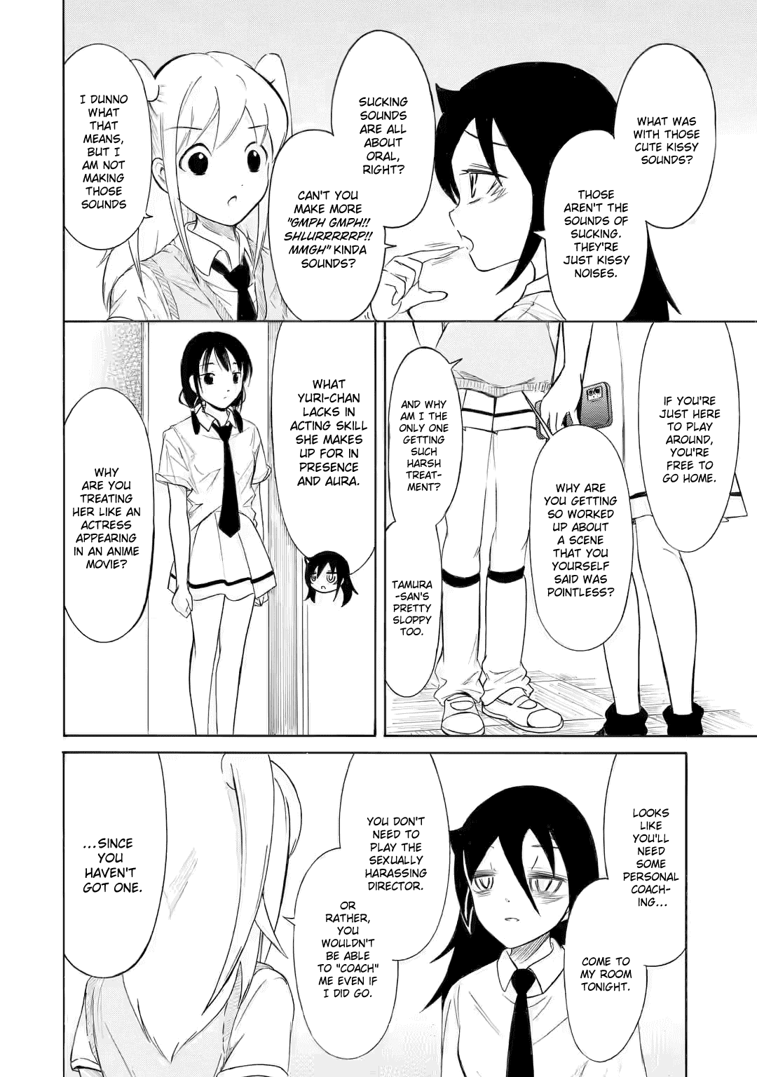 It's Not My Fault That I'm Not Popular! Chapter 202.2 page 8 - Chapter 202.2: Since I'm Not Popular, The Film Shooting Begins. (Part 2)