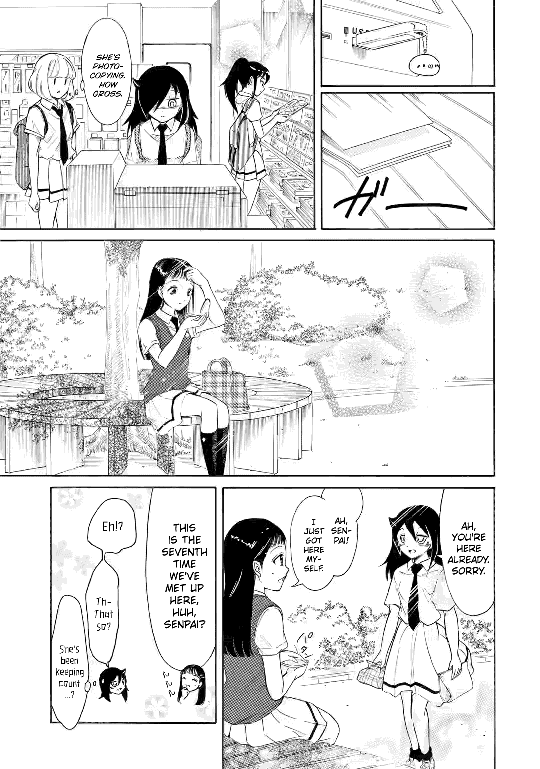 It's Not My Fault That I'm Not Popular! Chapter 202 page 3 - Chapter 202: Since I'm Not Popular, The Film Shooting Begins. (Part 1)