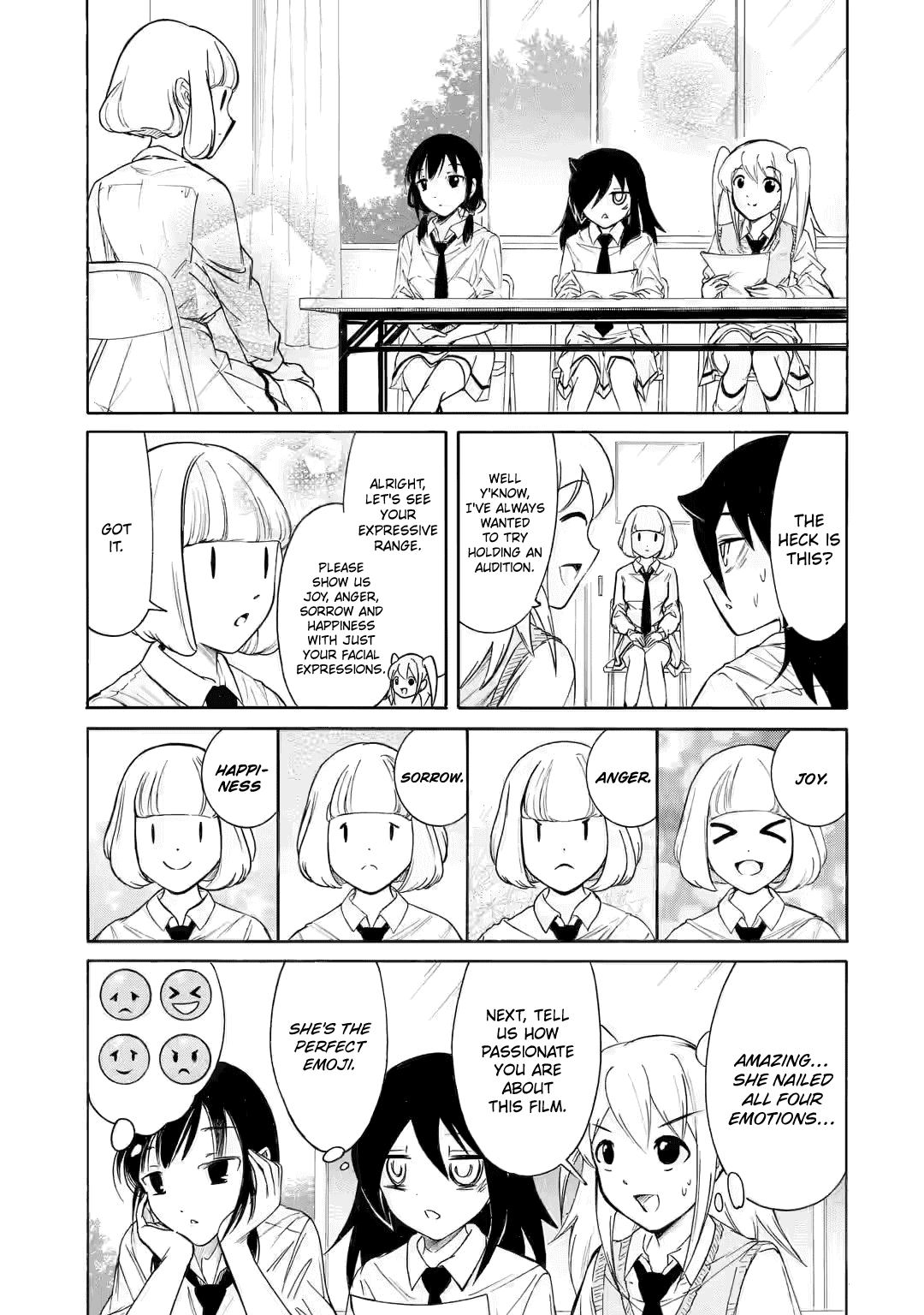 It's Not My Fault That I'm Not Popular! Chapter 204.2 page 5 - Chapter 204.2: Since I'm Not Popular, It's Almost Time For the School Festival (Part 2)