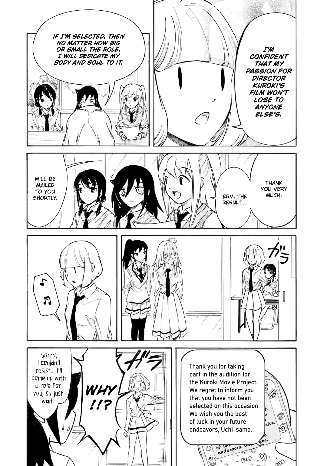 It's Not My Fault That I'm Not Popular! Chapter 204.2 page 6 - Chapter 204.2: Since I'm Not Popular, It's Almost Time For the School Festival (Part 2)