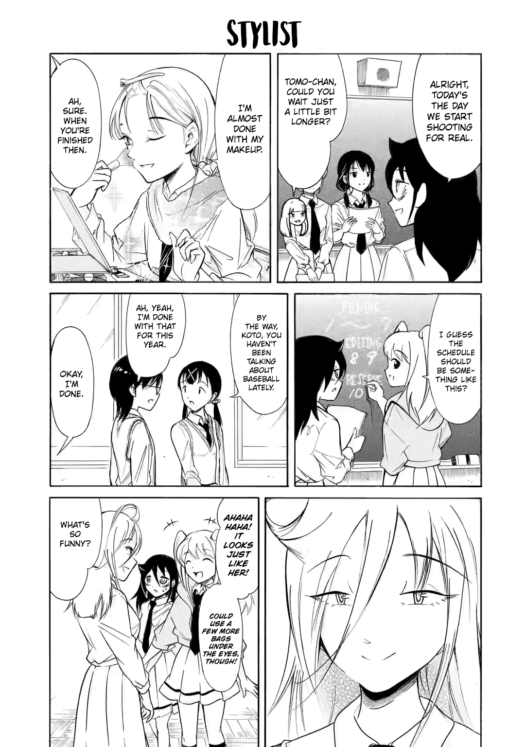 It's Not My Fault That I'm Not Popular! Chapter 204 page 3 - Chapter 204: Since I'm Not Popular, It's Almost Time For the School Festival (Part 1)