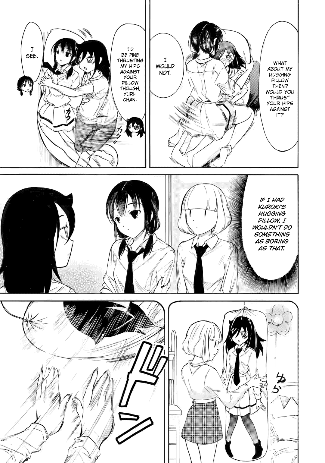 It's Not My Fault That I'm Not Popular! Chapter 205.5 page 3 - Chapter 205.5: Special: Watamote Hugging Pillow Promo
