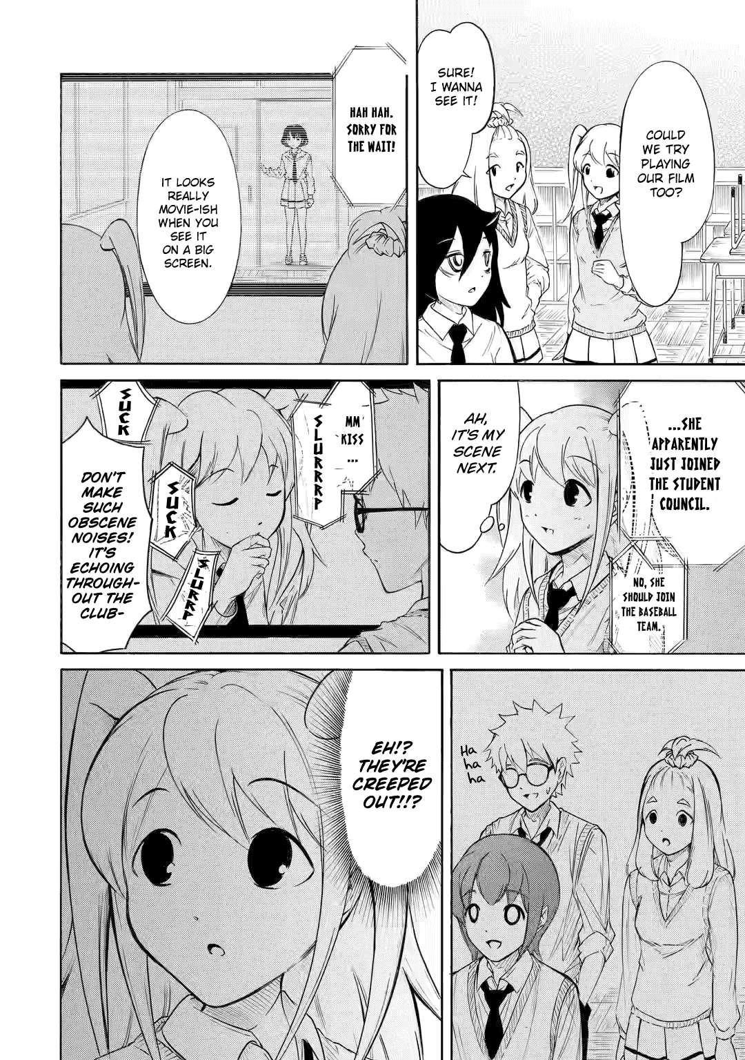 It's Not My Fault That I'm Not Popular! Chapter 206 page 2 - Chapter 206: Since I'm Not Popular, I'll Do Lewd Acting
