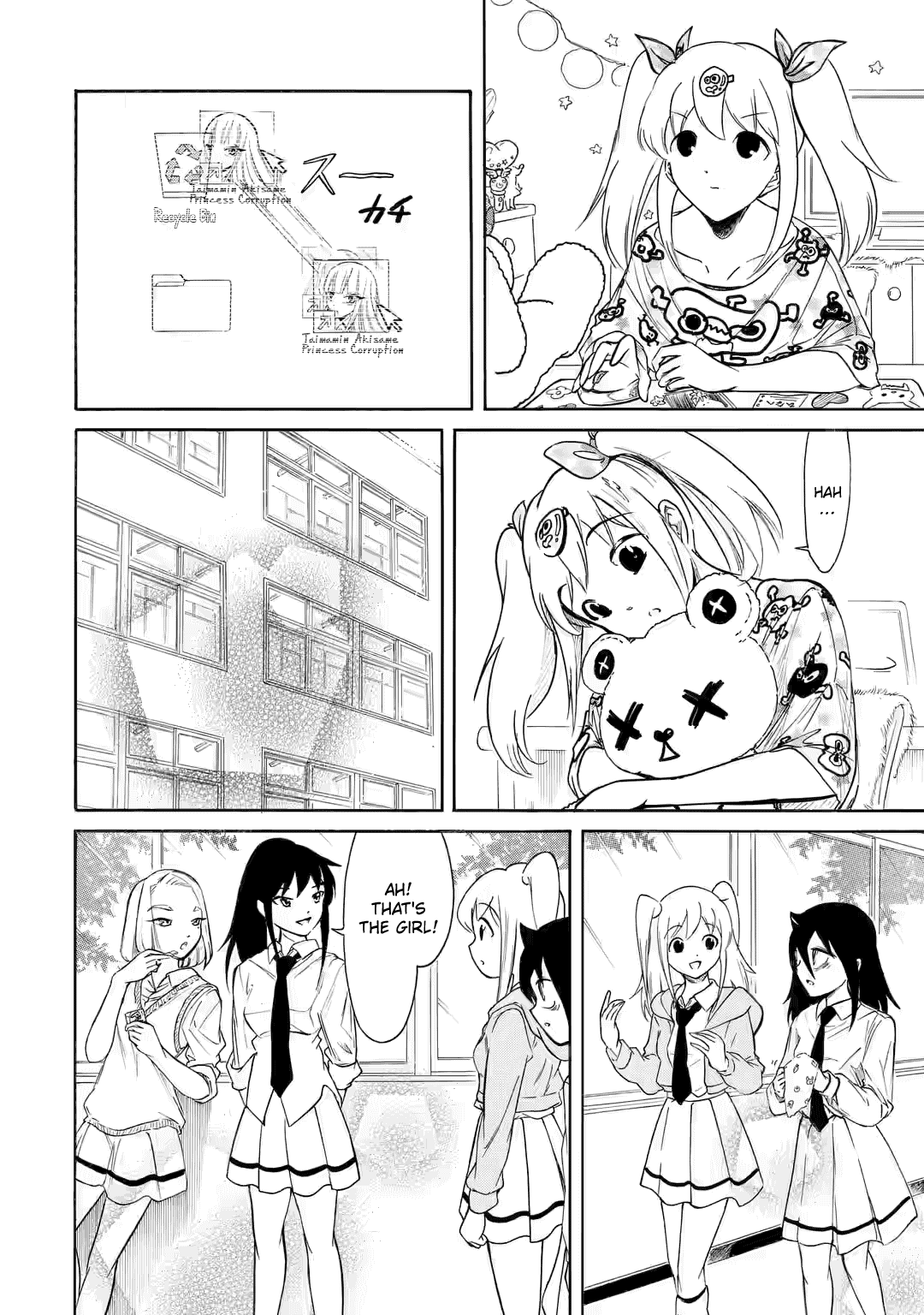It's Not My Fault That I'm Not Popular! Chapter 206 page 4 - Chapter 206: Since I'm Not Popular, I'll Do Lewd Acting