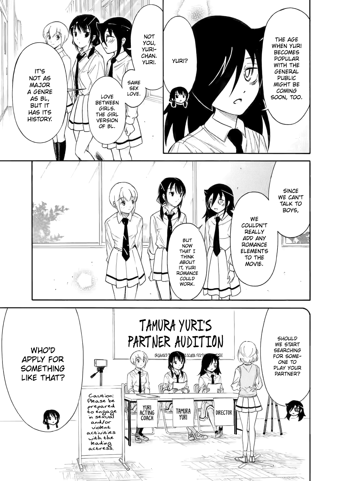 It's Not My Fault That I'm Not Popular! Chapter 208 page 3 - Chapter 208: Since I'm Not Popular, Yuri?