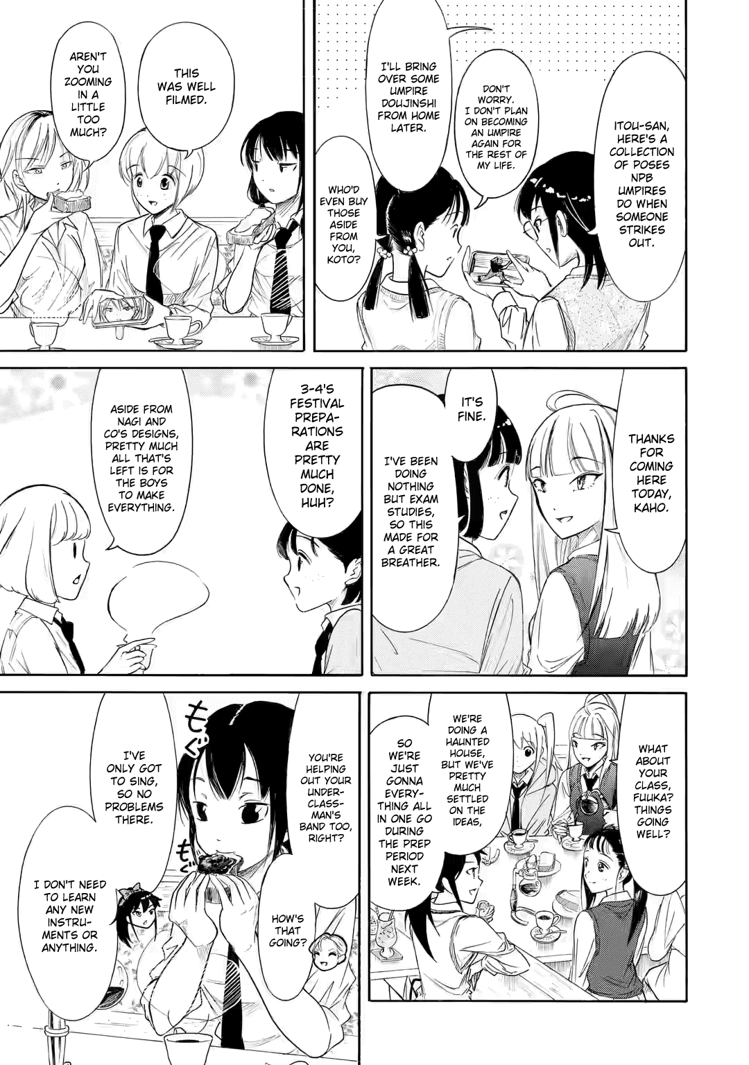 It's Not My Fault That I'm Not Popular! Chapter 209.2 page 6 - Chapter 209.2: Since I'm Not Popular, It's a Baseball Chapter (Part 2)