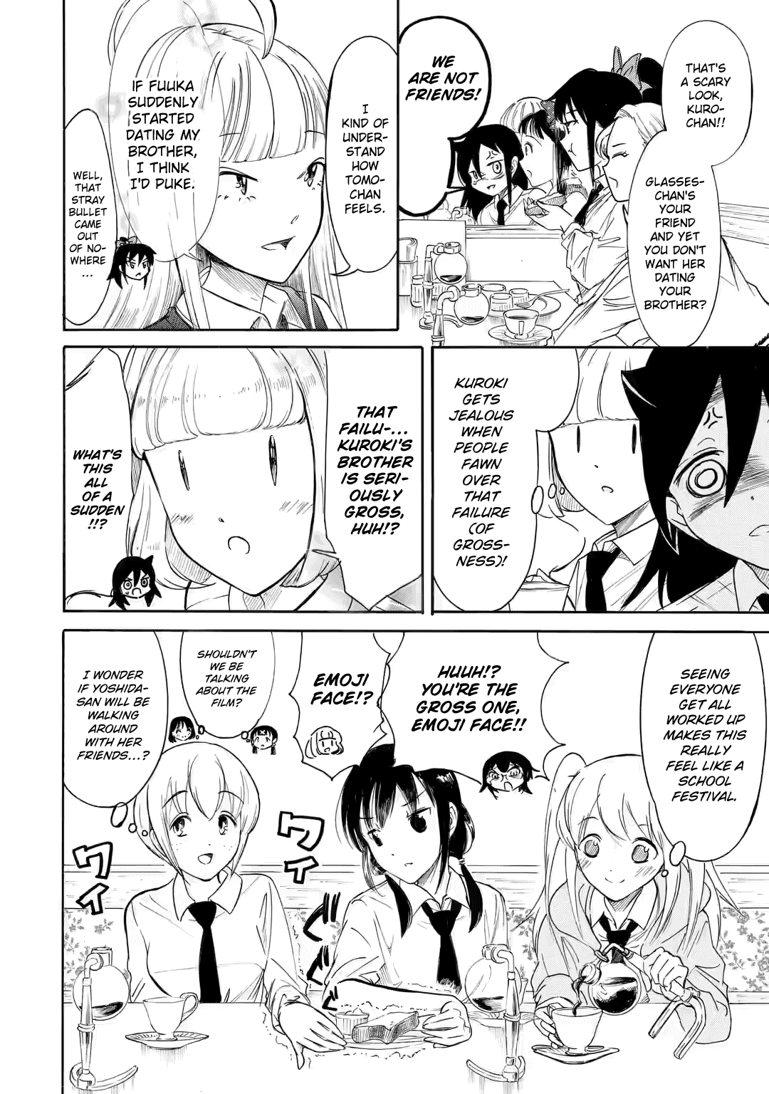 It's Not My Fault That I'm Not Popular! Chapter 209.2 page 9 - Chapter 209.2: Since I'm Not Popular, It's a Baseball Chapter (Part 2)