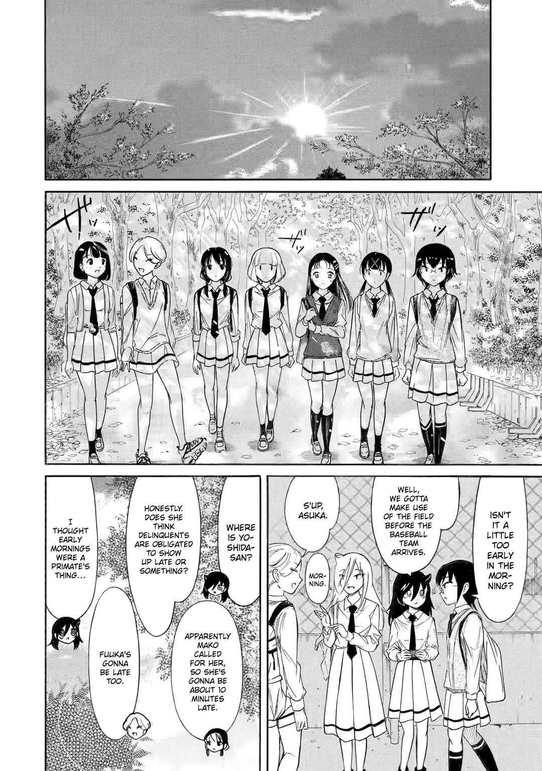 It's Not My Fault That I'm Not Popular! Chapter 209 page 2 - Chapter 209: Since I'm Not Popular, It's a Baseball Chapter (Part 1)