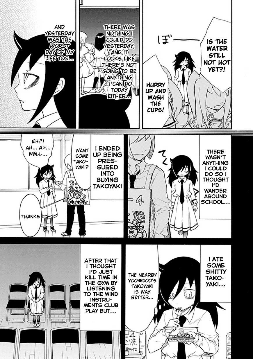 It's Not My Fault That I'm Not Popular! Chapter 21 page 3 - Chapter 21: Mourning 21: Since I'm Not Popular, Let's Go to the Cultural Festival