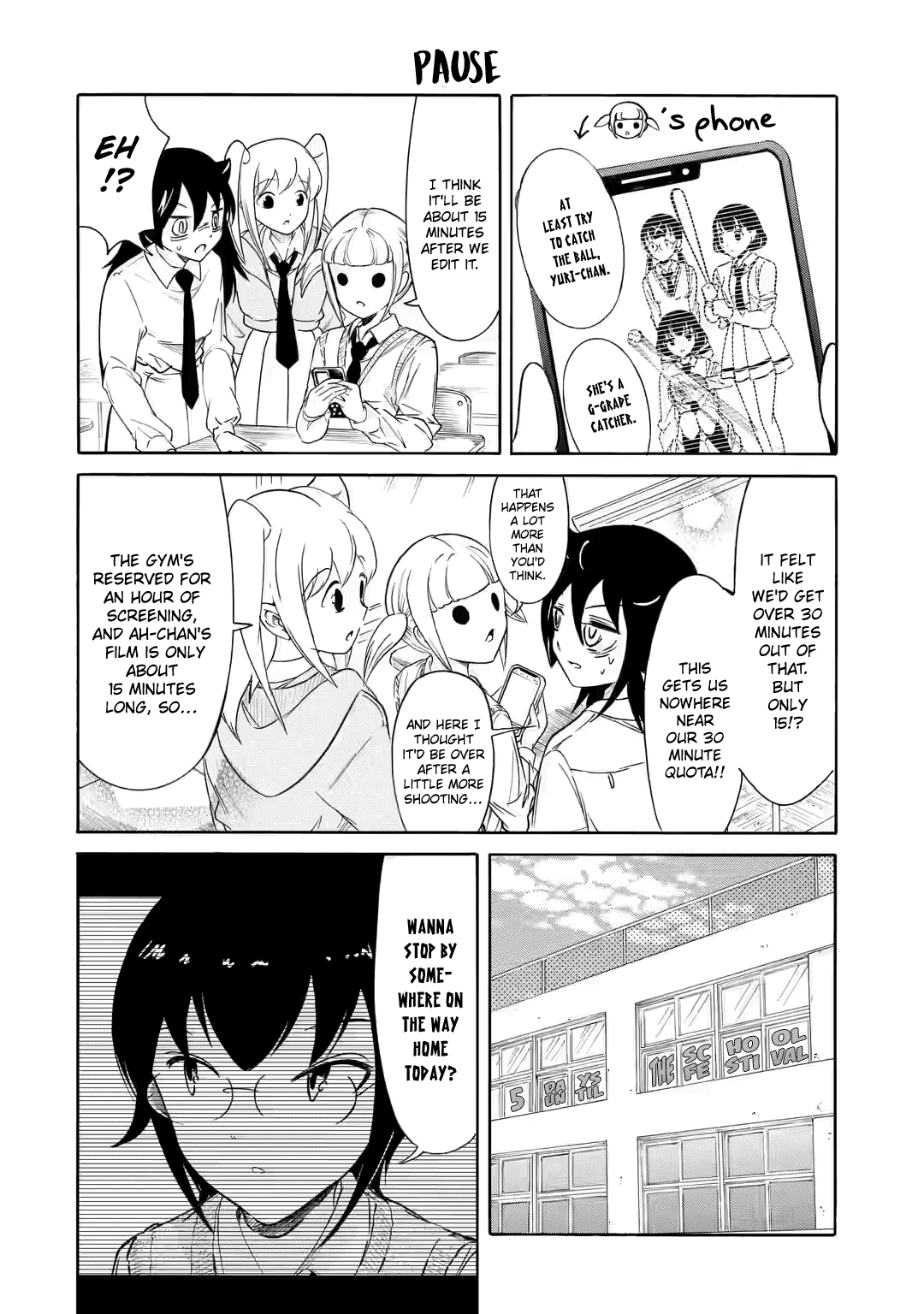 It's Not My Fault That I'm Not Popular! Chapter 210.2 page 3 - Chapter 210.2: Since I'm Not Popular, I'll Prepare For the School Festival (Part 2)