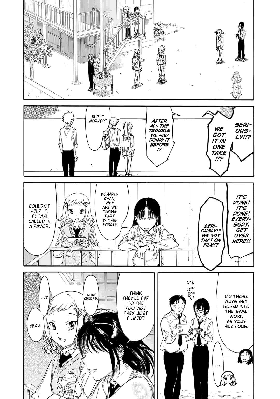 It's Not My Fault That I'm Not Popular! Chapter 210.2 page 9 - Chapter 210.2: Since I'm Not Popular, I'll Prepare For the School Festival (Part 2)