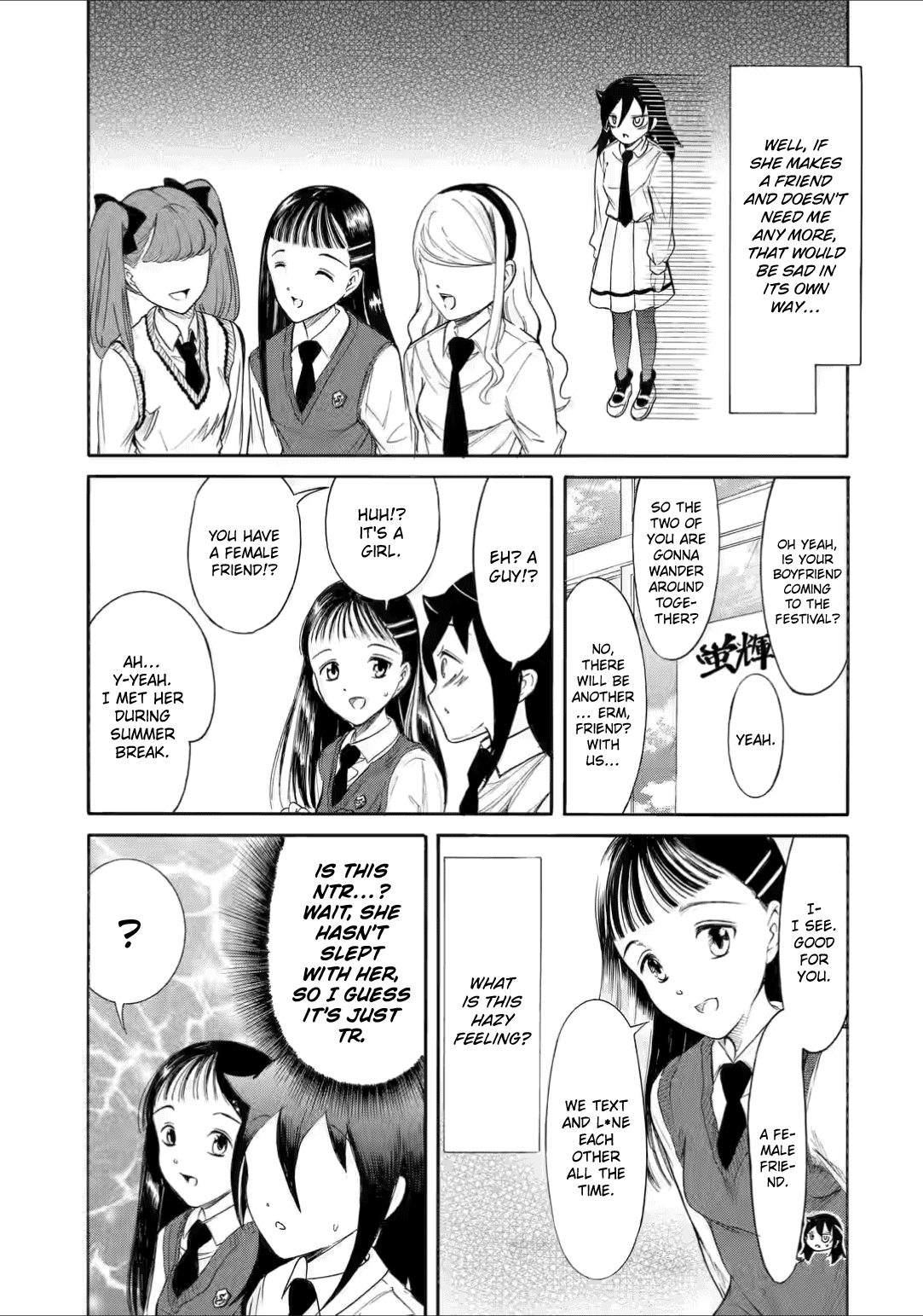 It's Not My Fault That I'm Not Popular! Chapter 210.3 page 11 - Chapter 210.3: Since I'm Not Popular, I'll Prepare For the School Festival (Part 3)