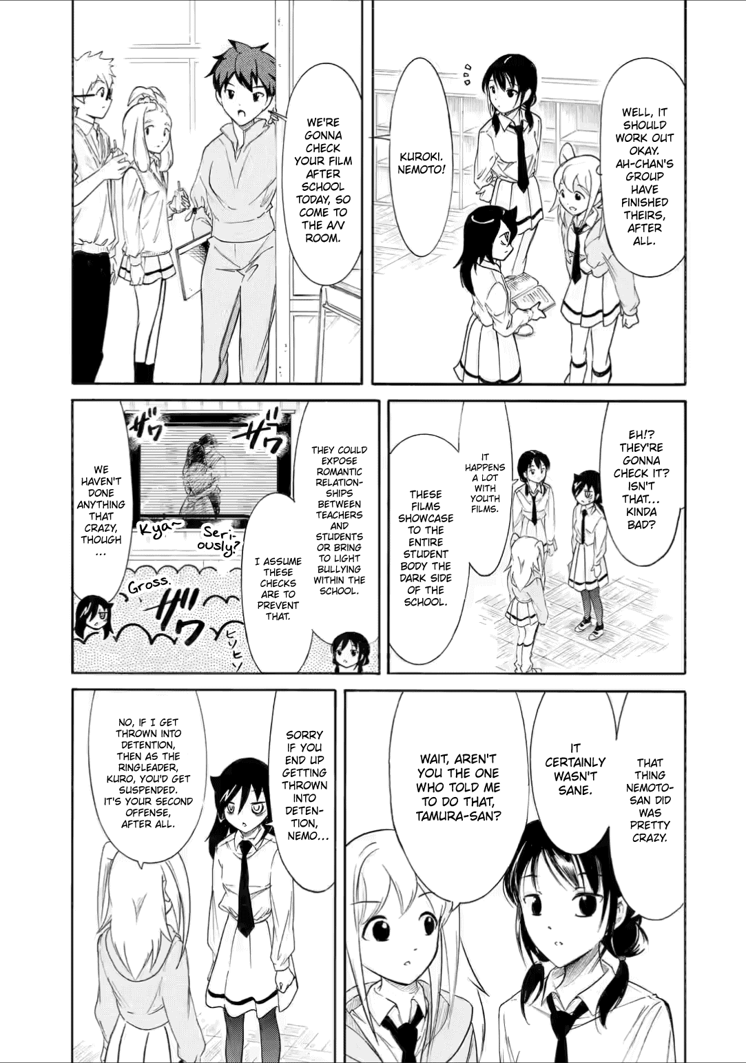 It's Not My Fault That I'm Not Popular! Chapter 210.3 page 13 - Chapter 210.3: Since I'm Not Popular, I'll Prepare For the School Festival (Part 3)
