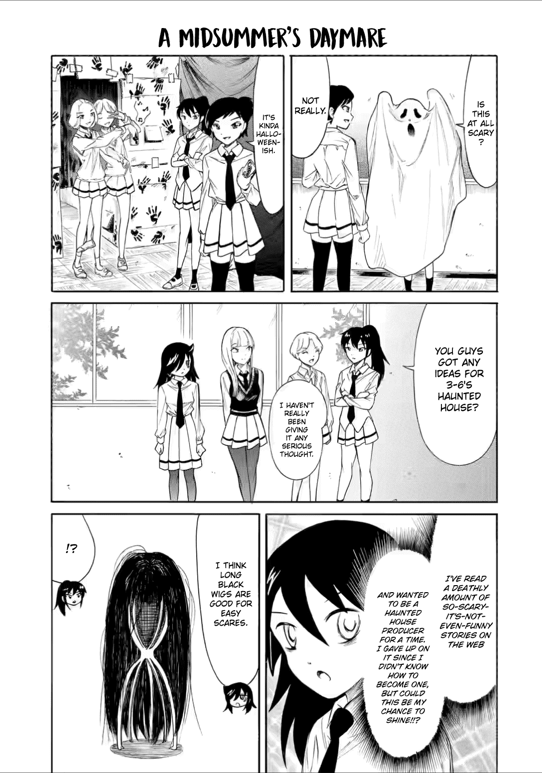 It's Not My Fault That I'm Not Popular! Chapter 210.3 page 3 - Chapter 210.3: Since I'm Not Popular, I'll Prepare For the School Festival (Part 3)