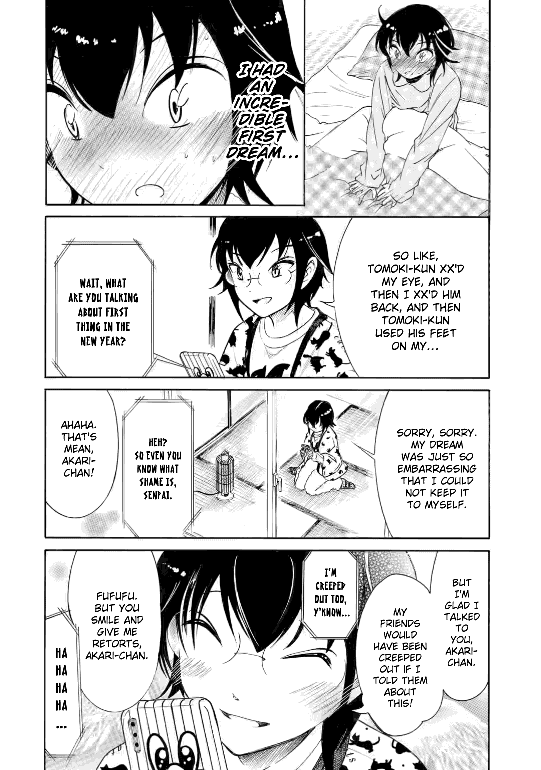 It's Not My Fault That I'm Not Popular! Chapter 211.5 page 14 - Chapter 211.5: Special: New Year's 2023