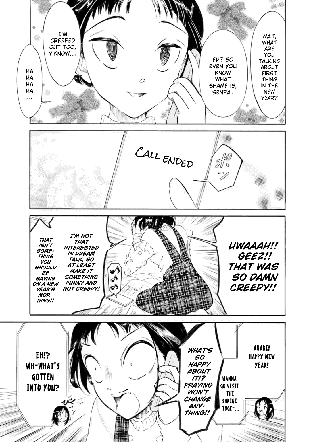 It's Not My Fault That I'm Not Popular! Chapter 211.5 page 15 - Chapter 211.5: Special: New Year's 2023
