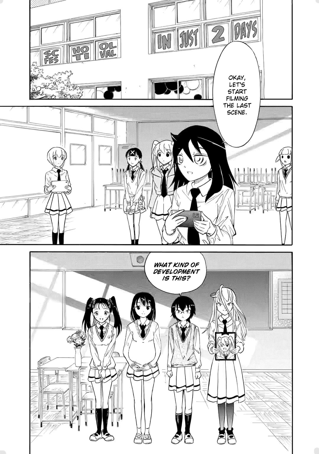 It's Not My Fault That I'm Not Popular! Chapter 212 page 13 - Chapter 212: Since I'm Not Popular, It's the Last Scene