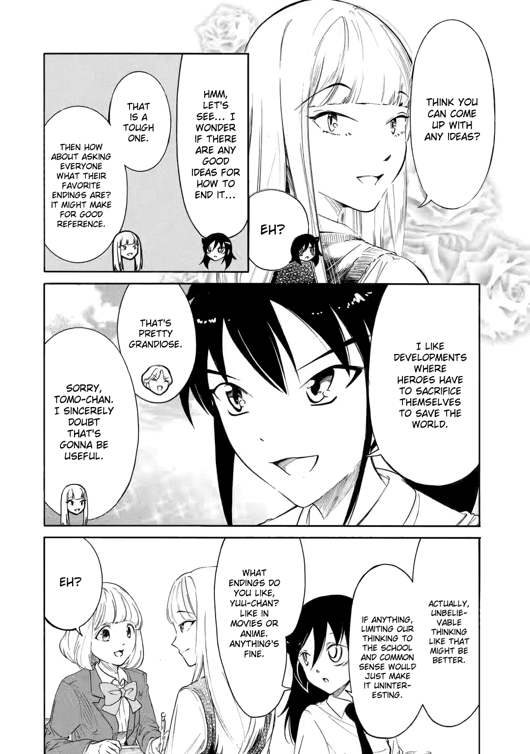 It's Not My Fault That I'm Not Popular! Chapter 212 page 4 - Chapter 212: Since I'm Not Popular, It's the Last Scene