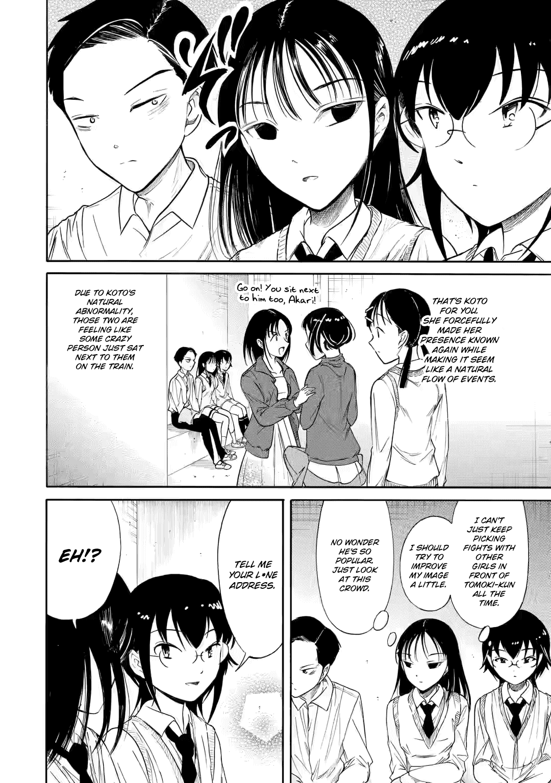 It's Not My Fault That I'm Not Popular! Chapter 213.2 page 5 - Chapter 213.2: Since I'm Not Popular, It's the Day Before the School Festival (Part 2)