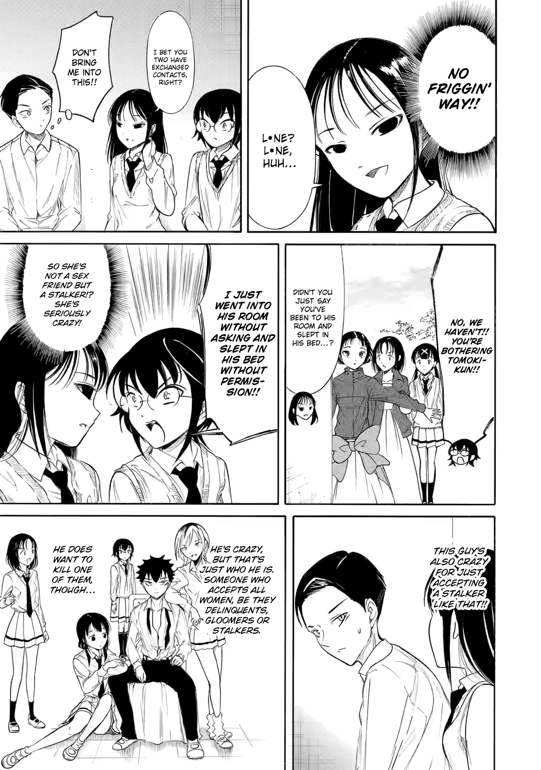 It's Not My Fault That I'm Not Popular! Chapter 213.2 page 6 - Chapter 213.2: Since I'm Not Popular, It's the Day Before the School Festival (Part 2)