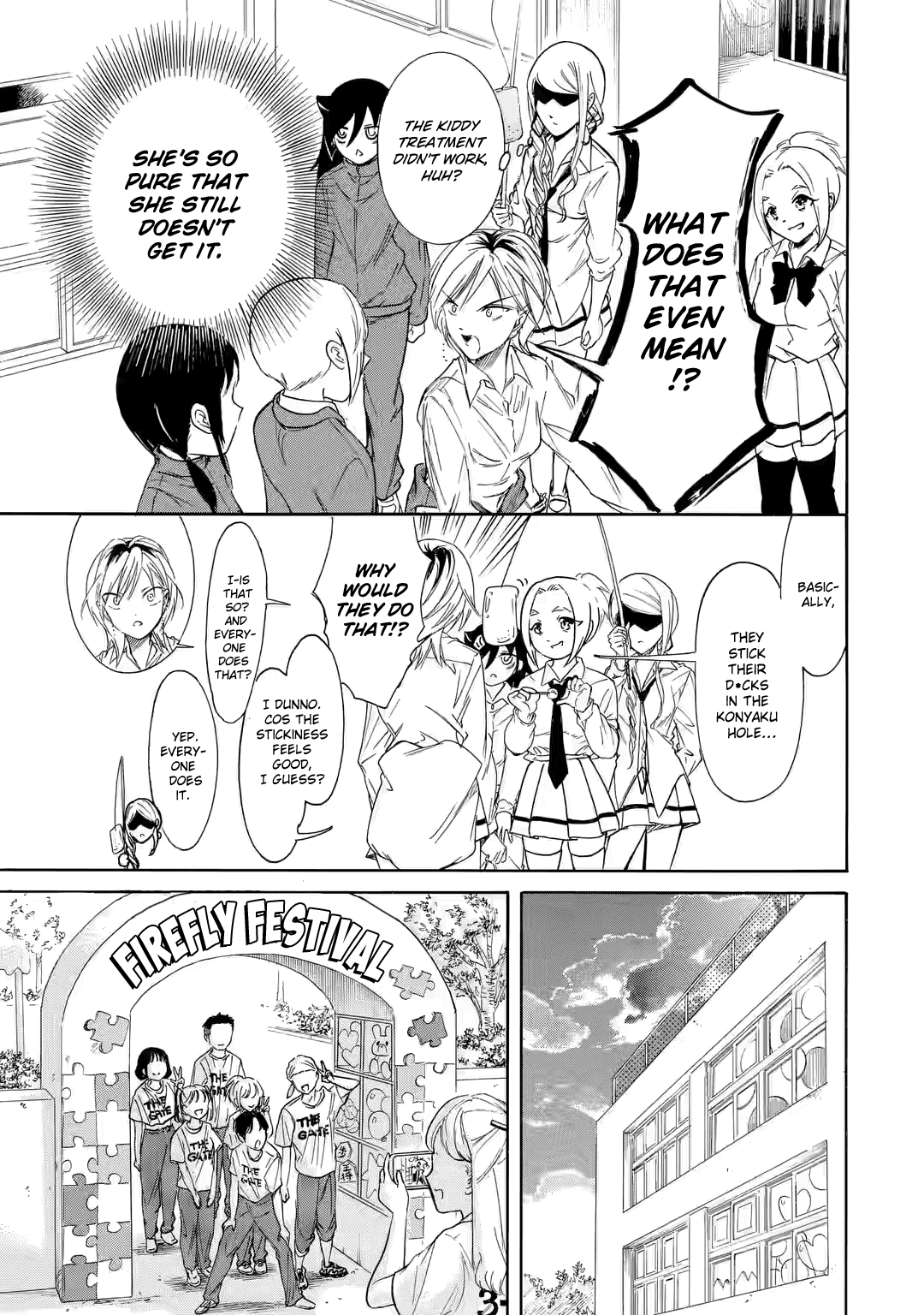 It's Not My Fault That I'm Not Popular! Chapter 213.3 page 10 - Chapter 213.3: Since I'm Not Popular, It's the Day Before the School Festival (Part 3)
