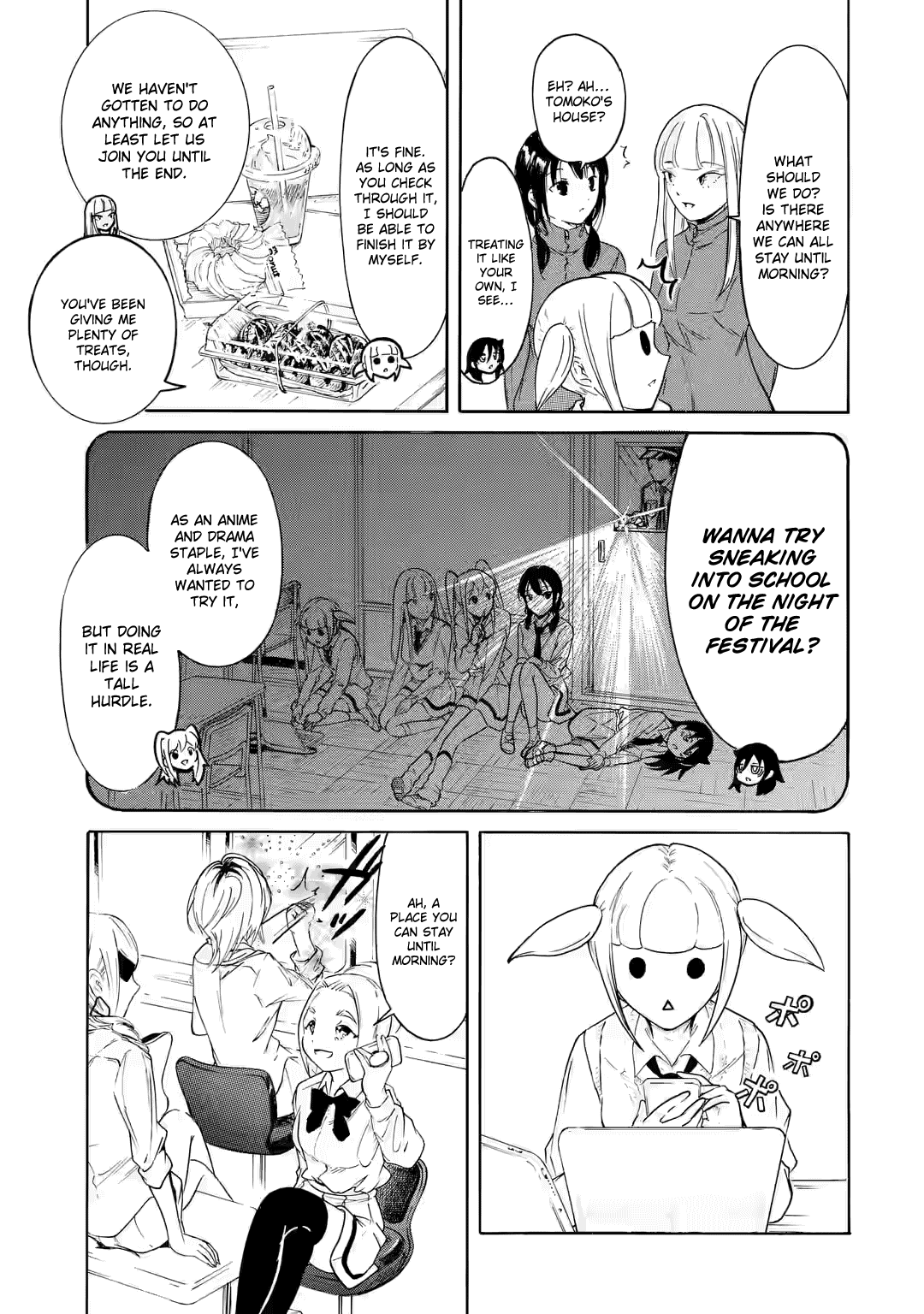 It's Not My Fault That I'm Not Popular! Chapter 213.3 page 12 - Chapter 213.3: Since I'm Not Popular, It's the Day Before the School Festival (Part 3)