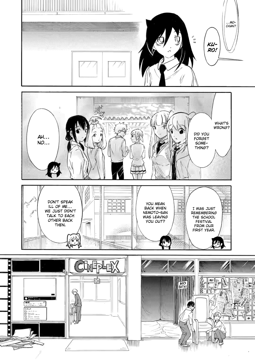 It's Not My Fault That I'm Not Popular! Chapter 213.3 page 5 - Chapter 213.3: Since I'm Not Popular, It's the Day Before the School Festival (Part 3)