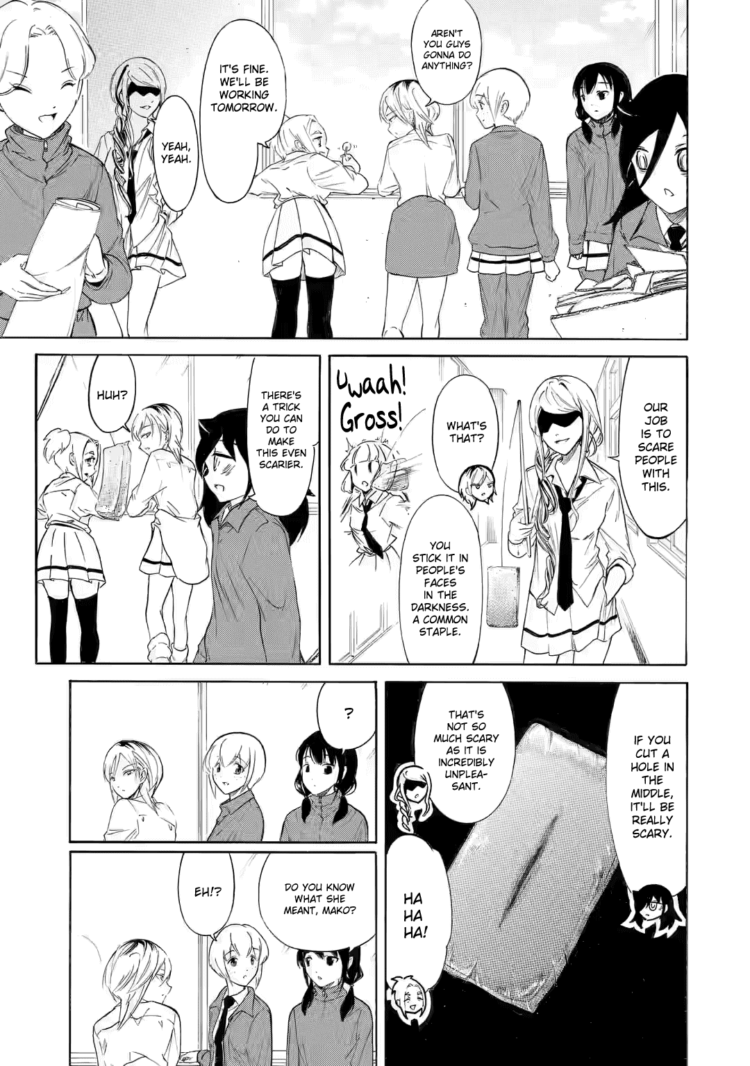 It's Not My Fault That I'm Not Popular! Chapter 213.3 page 6 - Chapter 213.3: Since I'm Not Popular, It's the Day Before the School Festival (Part 3)
