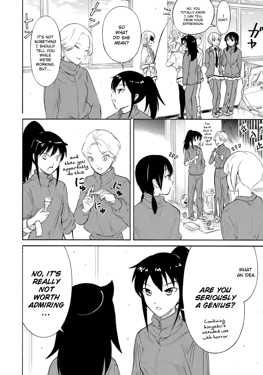 It's Not My Fault That I'm Not Popular! Chapter 213.3 page 7 - Chapter 213.3: Since I'm Not Popular, It's the Day Before the School Festival (Part 3)