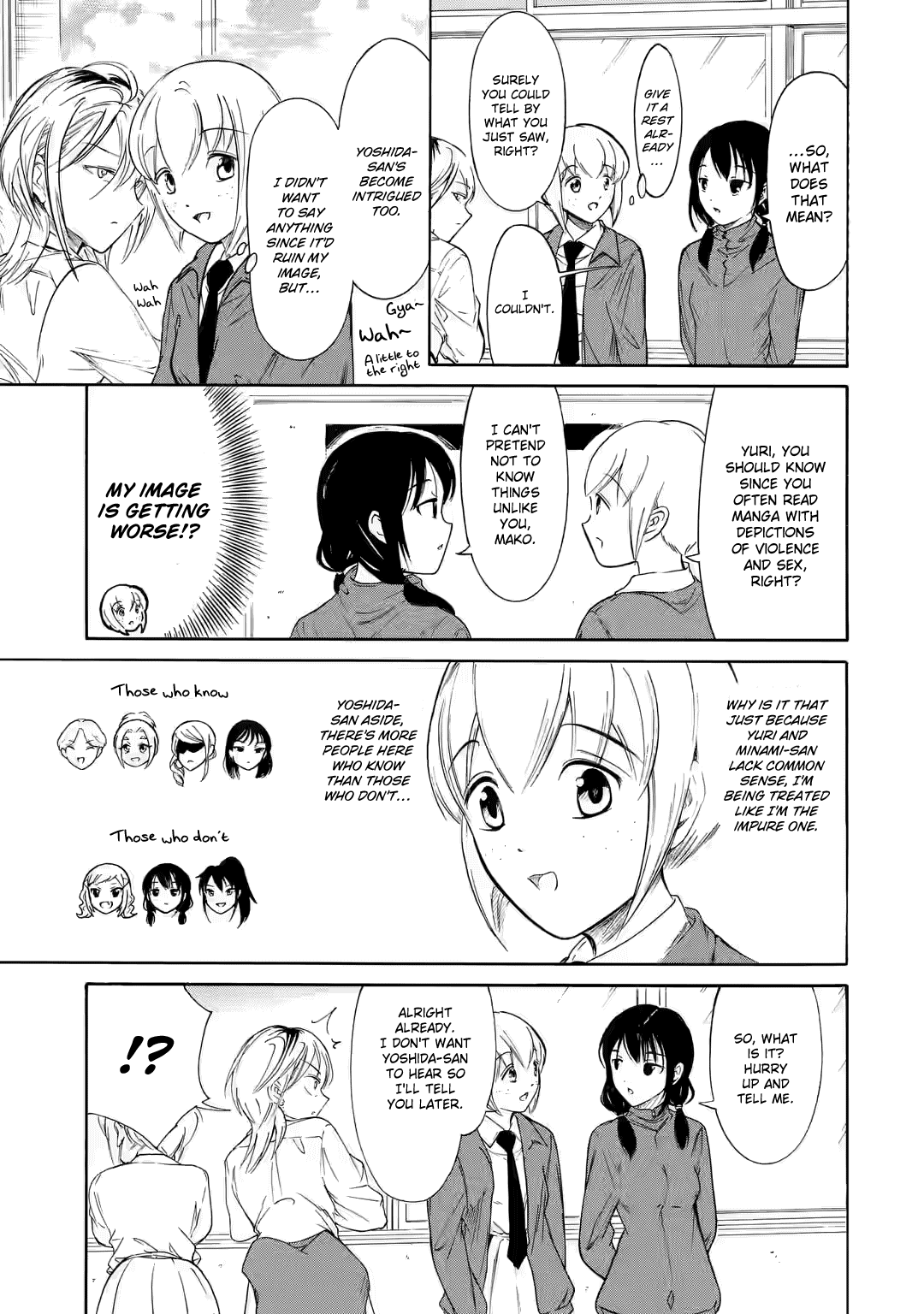 It's Not My Fault That I'm Not Popular! Chapter 213.3 page 8 - Chapter 213.3: Since I'm Not Popular, It's the Day Before the School Festival (Part 3)