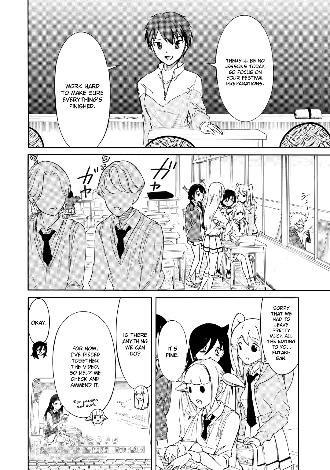 It's Not My Fault That I'm Not Popular! Chapter 213 page 2 - Chapter 213: Since I'm Not Popular, It's the Day Before the School Festival (Part 1)