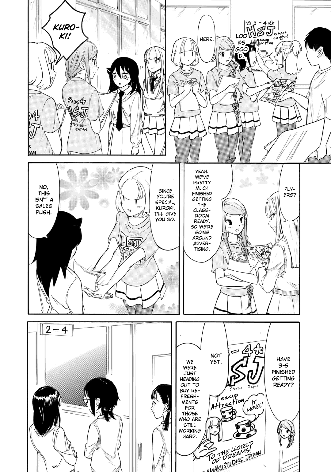 It's Not My Fault That I'm Not Popular! Chapter 213 page 4 - Chapter 213: Since I'm Not Popular, It's the Day Before the School Festival (Part 1)